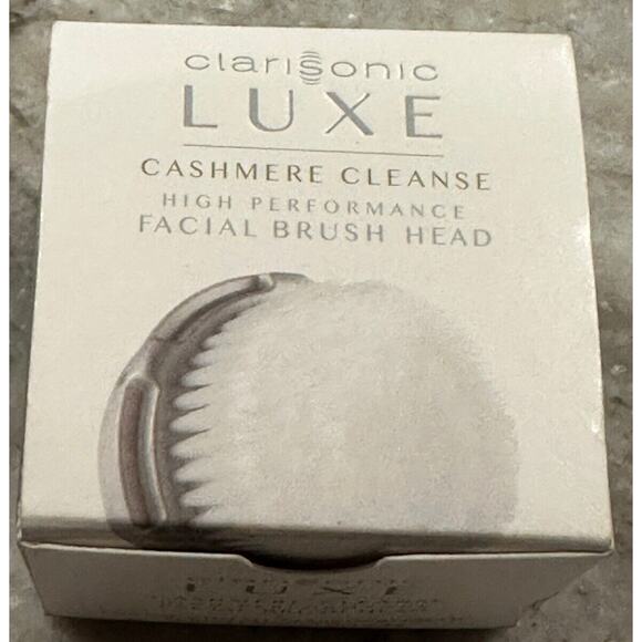 AUTHENTIC, NEW Clarisonic Luxe Cashmere Cleanse High Performance Brush Head - Picture 1 of 4